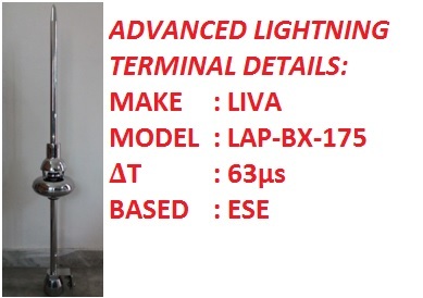 Silver Liva Ese Lightning Arrester