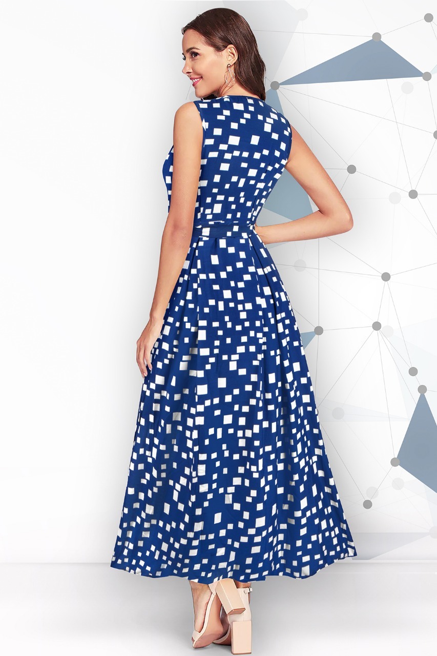 Sleeveless Western Dress - Age Group: 15to45
