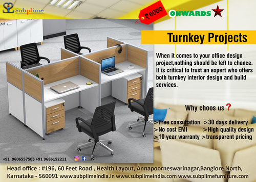 लीनियर शेप वर्कस्टेशन