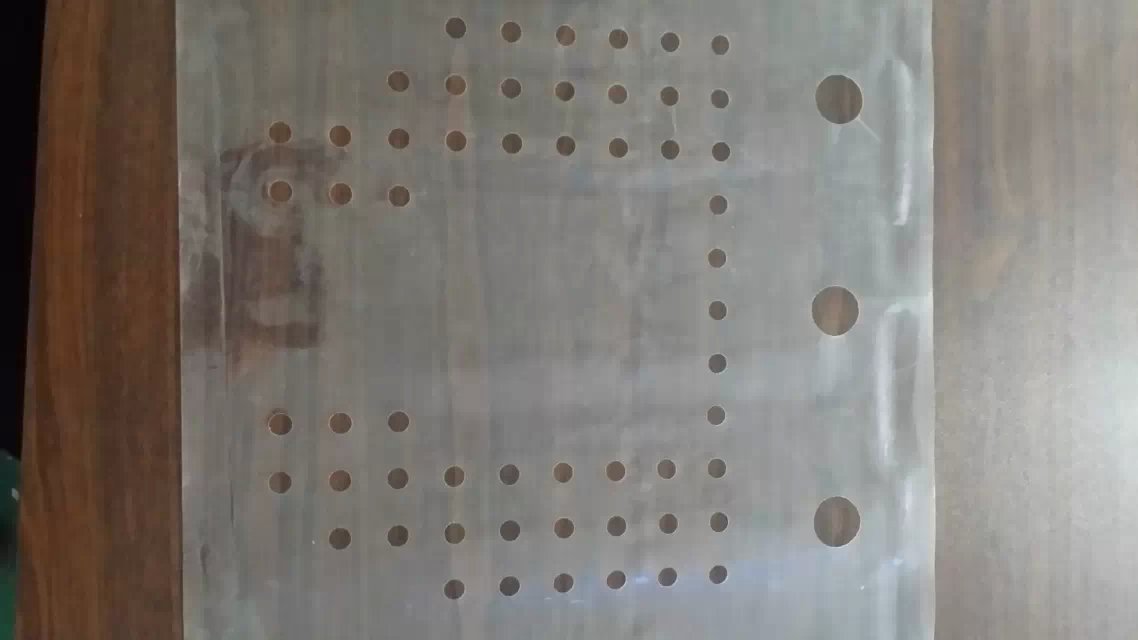 Grape Bag Punch/multi Holes Punch/toothed Punch/serrated Punch For Plastic Film Warranty: 1 Year