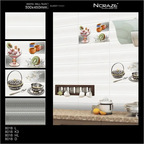 300x 450mm दीवार टाइल्स