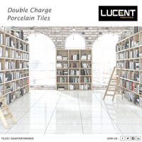 मल्टी कलर फुल बॉडी व्हाइट टाइल्स