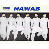 मेन्स नेक एम्ब्रॉएडर्ड कुर्ता फैब्रिक