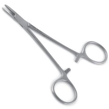 Needle Holder - Stainless Steel, 120-140 mm Length | Needle-Holding Tips, Autoclavable, Lightweight 20-30g Design for Surgical Precision