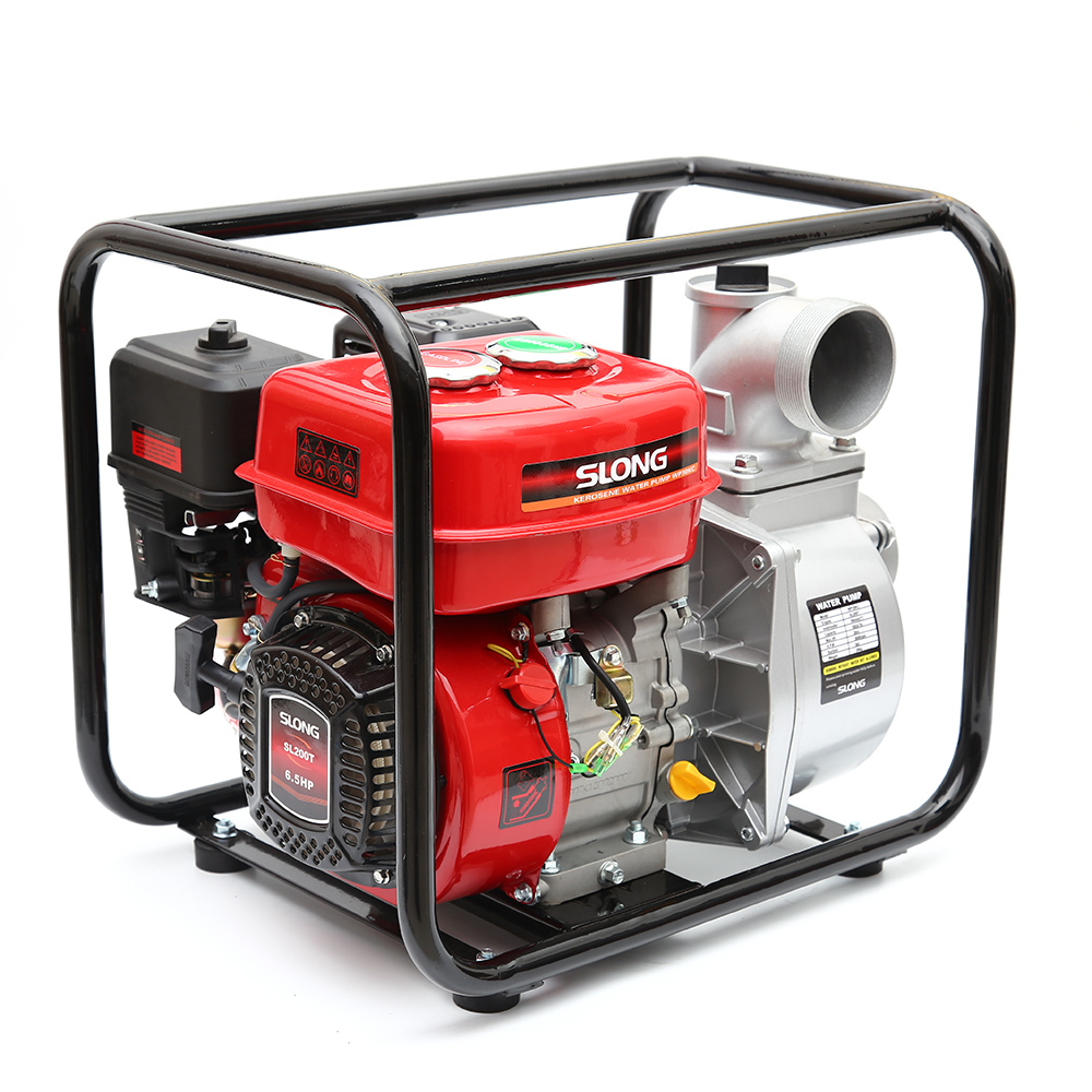 Wp30kc Kerosene Water Pump - Aluminum Self Priming, 525x390x455mm, Red/white/black | Max Flow 55 Mâ³/h, Head 28m, Inlet/outlet 80mm, 28kg