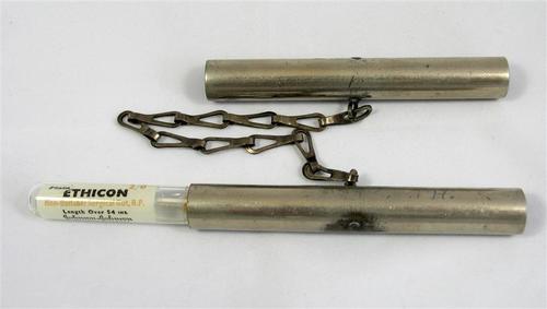 Catget Tube Breaker - Steel, 15 cm Length Per Handle, Silver Color | Durable & Efficient Manual Tube Cutter with Preassembled Chain Linked Handles