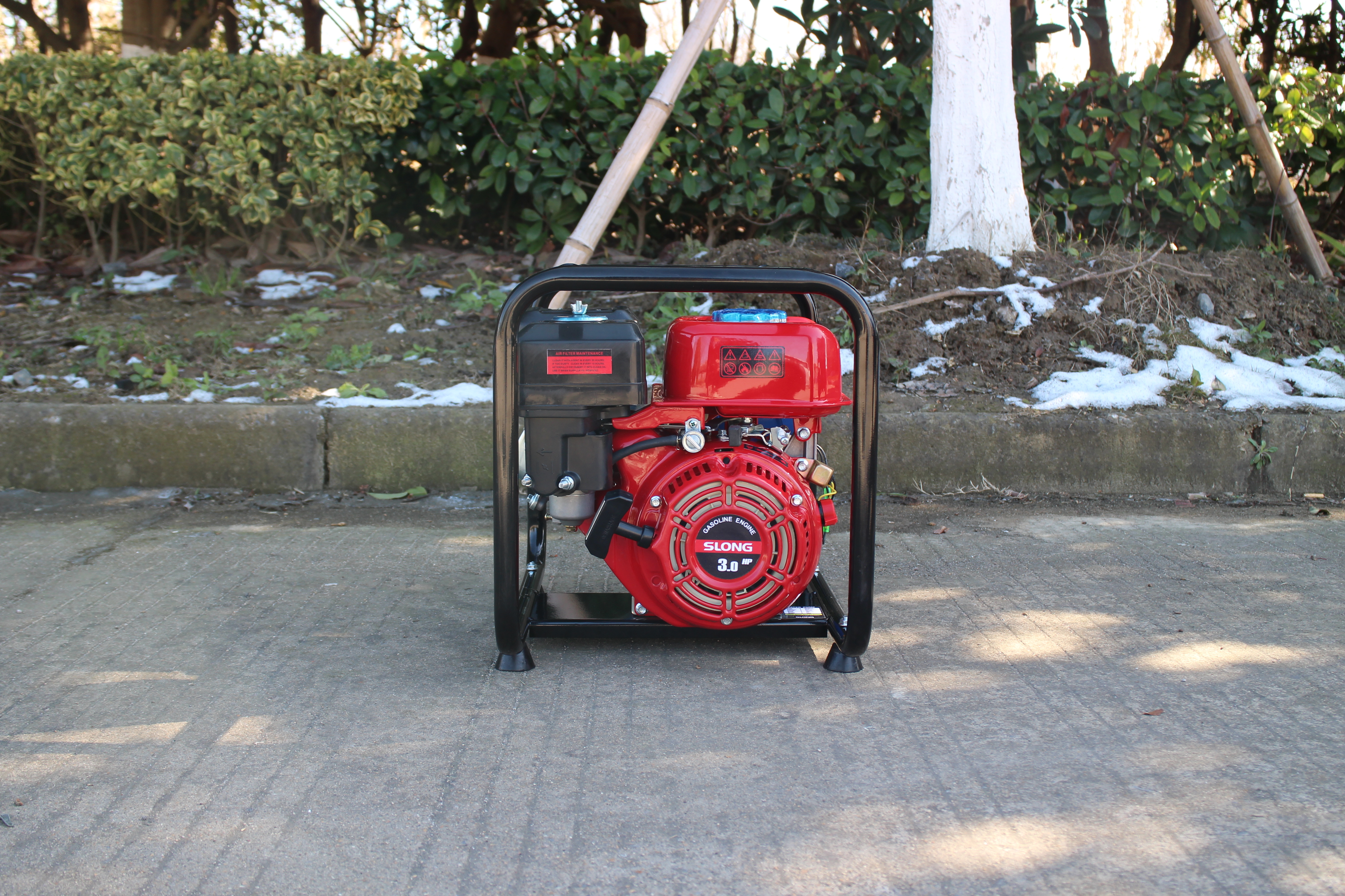 Wp30s-ci - 98.5 Cc Air Cooled Gasoline Centrifugal Water Pump | 3.0hp, 15m Max Lift, 45 Ma /H Flow Rate, Mechanical Seal, Lightweight 20kg, Red/white/black/blue Options