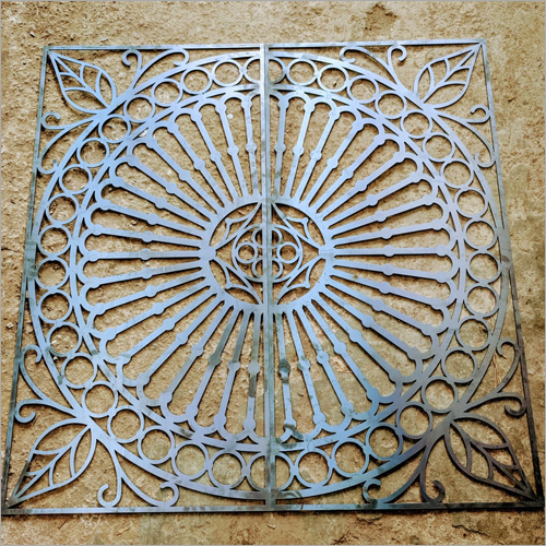 स्टेनलेस स्टील एसएस स्टाइलिश जाली लेजर कट डिज़ाइन