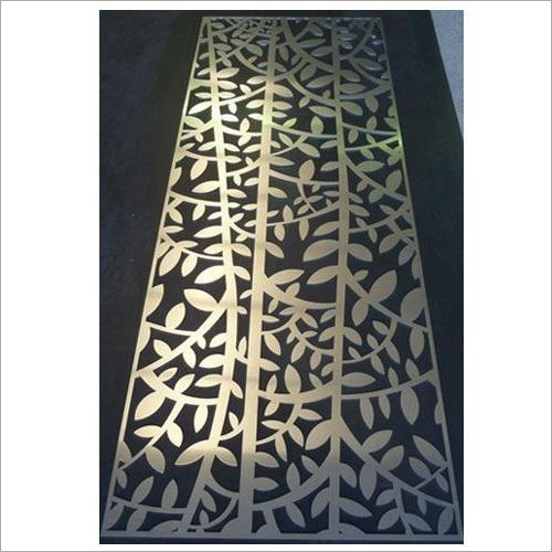 स्टेनलेस स्टील एसएस डिज़ाइनर जाली लेजर कट डिज़ाइन