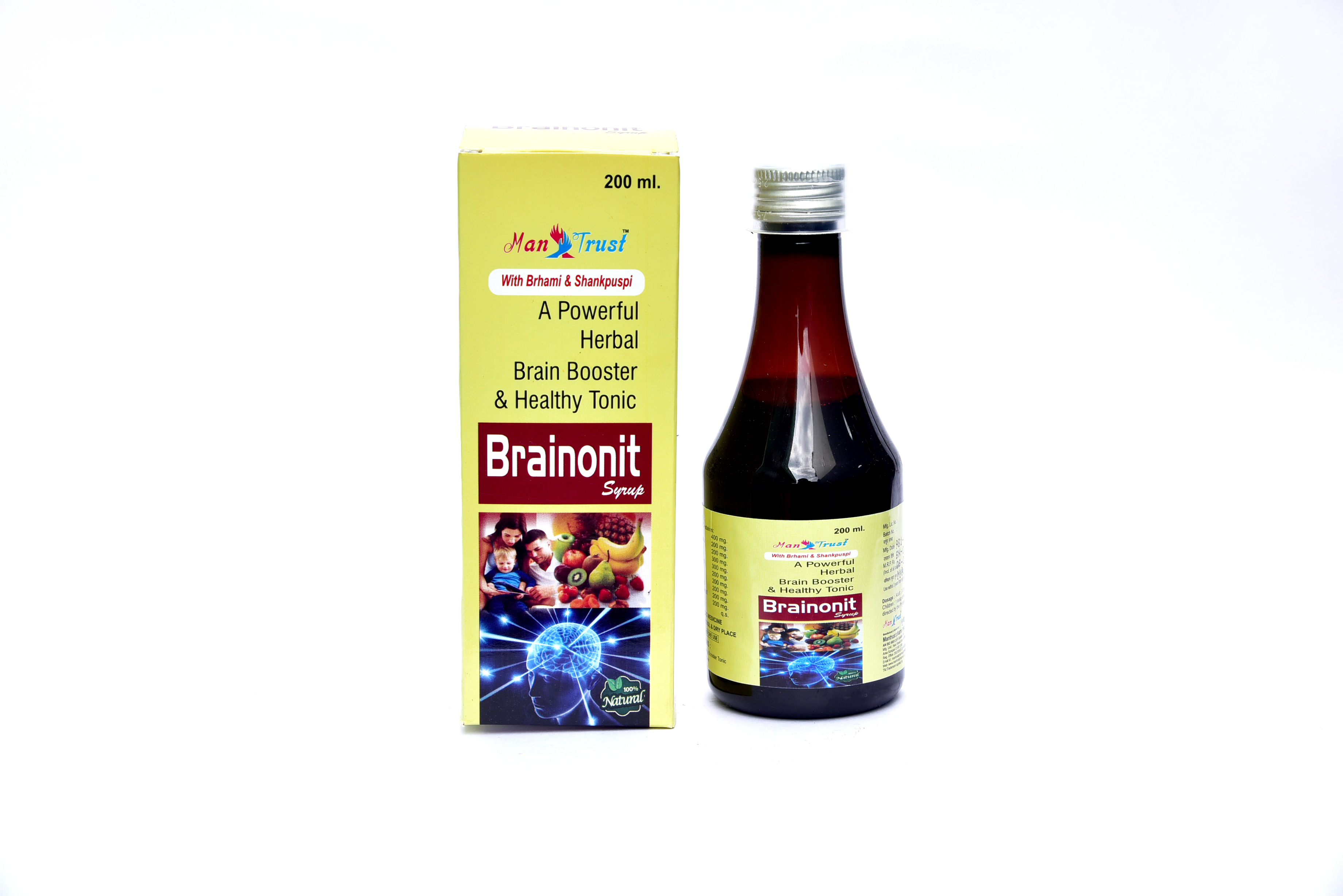 Brainonit Syrup Age Group: For Children(2-18years)