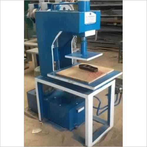 Blue Hydraulic Type Slipper Making Machine