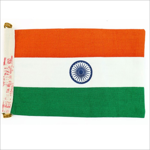 Polyester Khadi Cotton Indian Flag For Cars