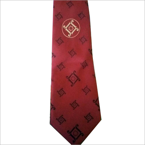 Mens Polyester Silk Tie - Fabric Polyester & Silk, Size Full, Color Any | Customizable Design, Printed Pattern, Suitable For All Seasons