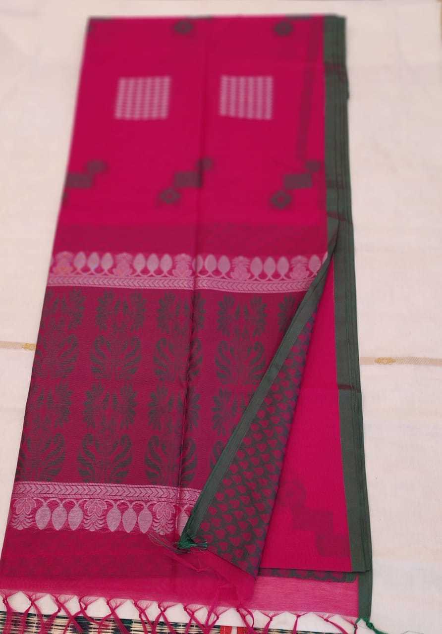 Silk Cotton Sarees - Cotton Silk Fabric, All Colors Available - Designer Blouses With Zari Work For Formal South Style