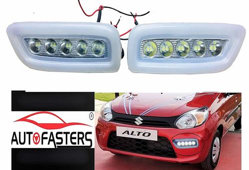 Car Led fog Light with DRL Day Running Light New maruti Suzuki Alto 2019