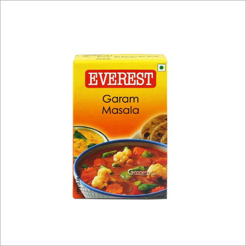 50 gm Everest Garam Masala Powder - Spice Blend for Vegetarian Dishes | Flavorful and Aromatic Powder in Convenient Box Packaging