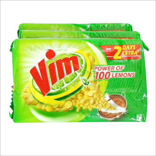 600 gm Lemon Vim Soap - 600 gm Bar , Zero Wastage, Tough Grease Removal, Non-Scratch Cleaning, Ultra-Clean Dish-Washing, Fresh Fragrance