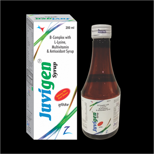 200 ml B-Complex With L-Lysine Multivitamin And Antioxidant Syrup