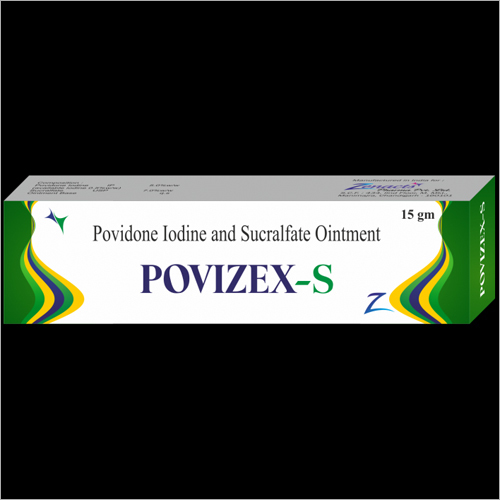 15 ग्राम पोविडोन आयोडीन और सुक्रालफेट ऑइंटमेंट