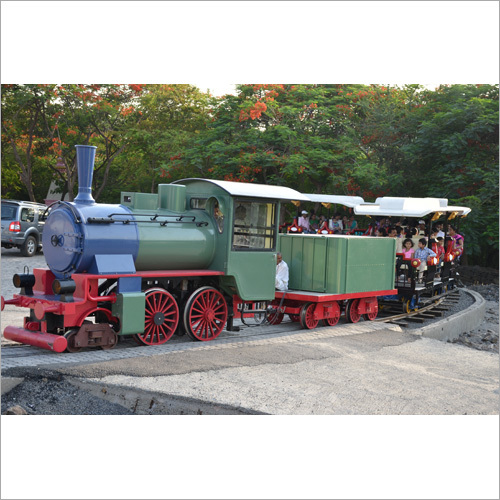 Metal Amusement Diesel Track Train