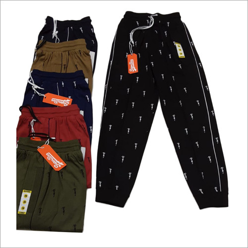 Boys Printed Lower - Cotton, Sizes S-XXL, Multiple Colors | Breathable, Machine Washable, Soft, Comfortable, Elastic Waist, Trendy Design