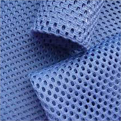 Shoes Mesh Vintage Fabric - Mesh Fabric, Washable, Blue | Plain Texture, Suitable for Textile Industry, Available in Various Colors