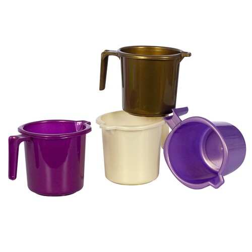 Available In Multiple Color Plastic Bath Mug