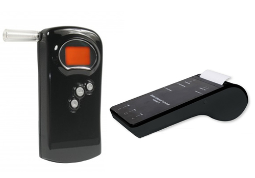 Breath analyzer with printer and camera HWBA-2100