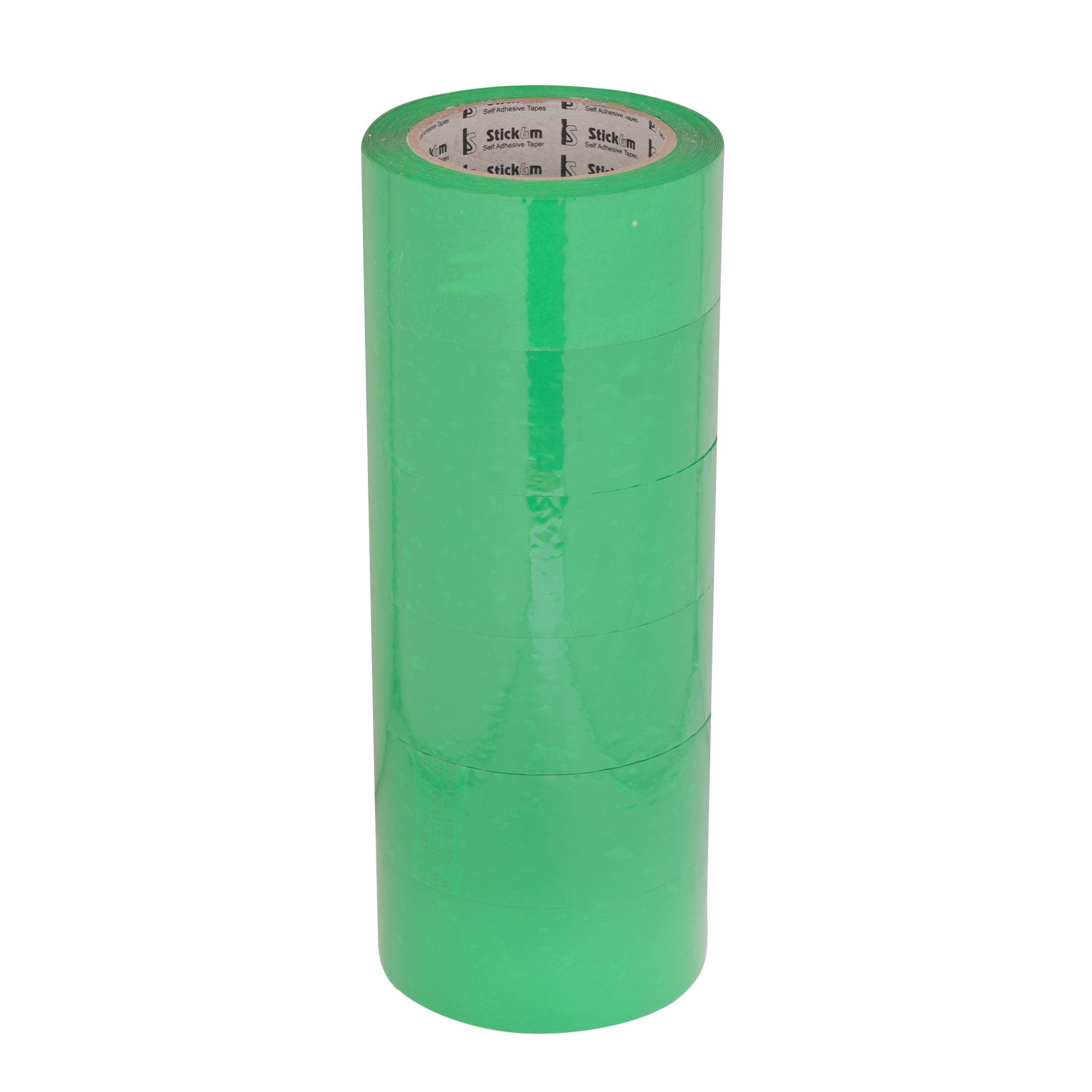 Self Adhesive Green Bopp Tape Length: 30 Mtr - 300 Mtr Meter (M)