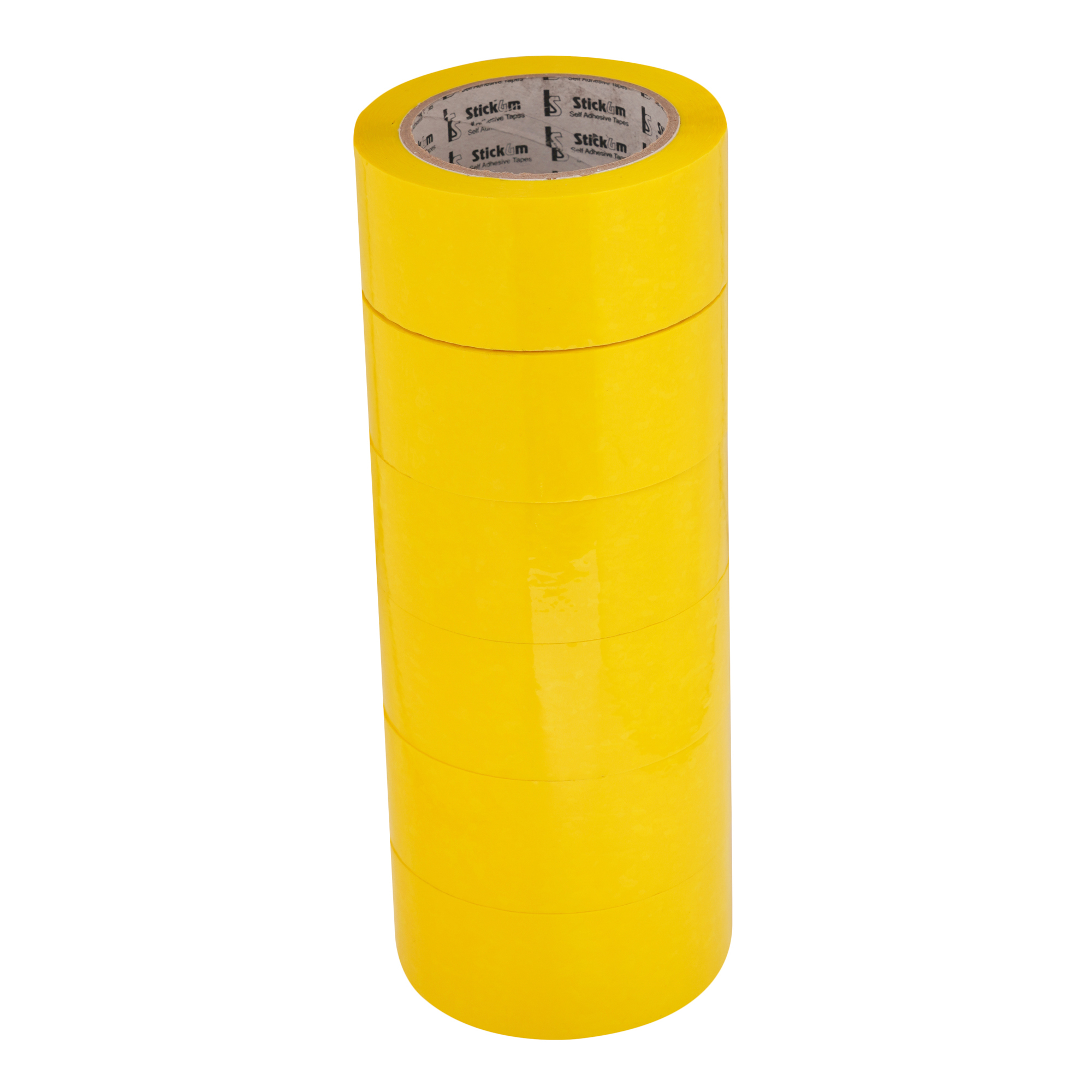 Yellow Multi Coloured Bopp Tape