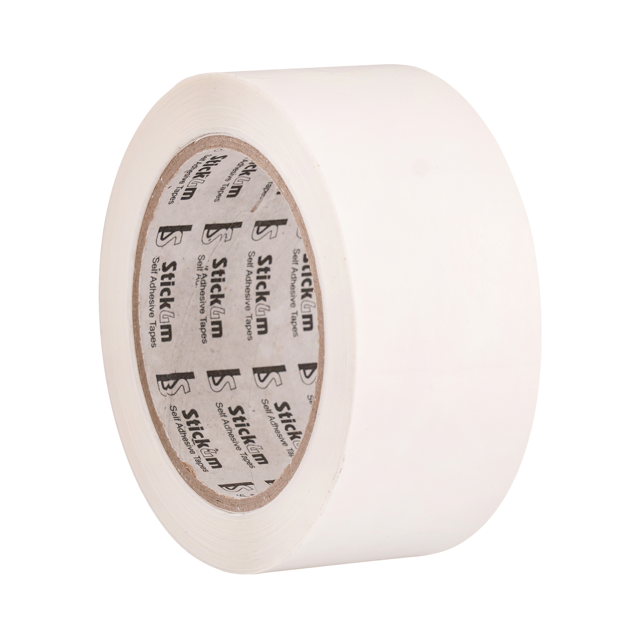 Self Adhesive White Bopp Tape Length: 30 Mtr - 300 Mtr Meter (M)