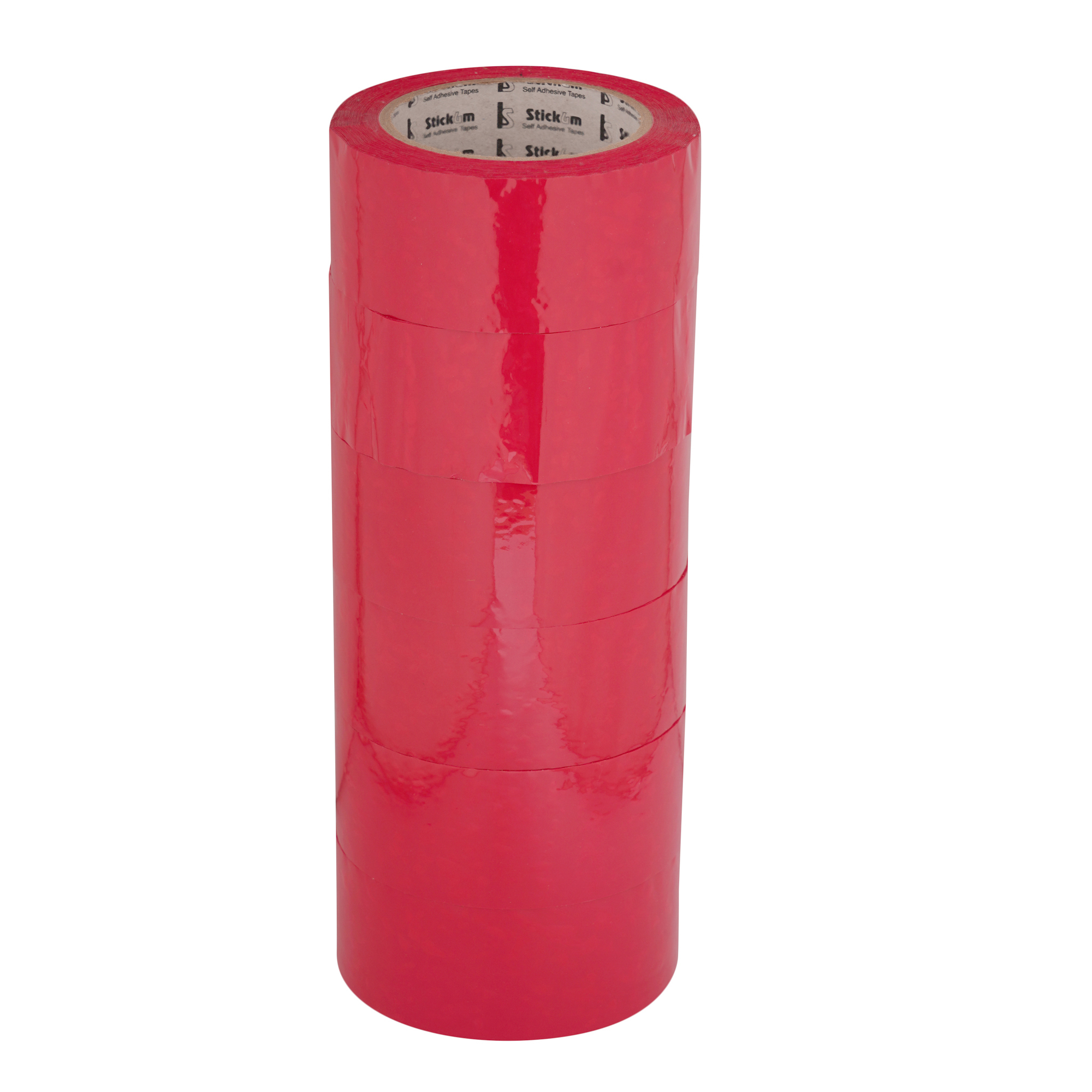 Red Colour Bopp Tape Length: 30 Mtr - 300 Mtr Meter (M)