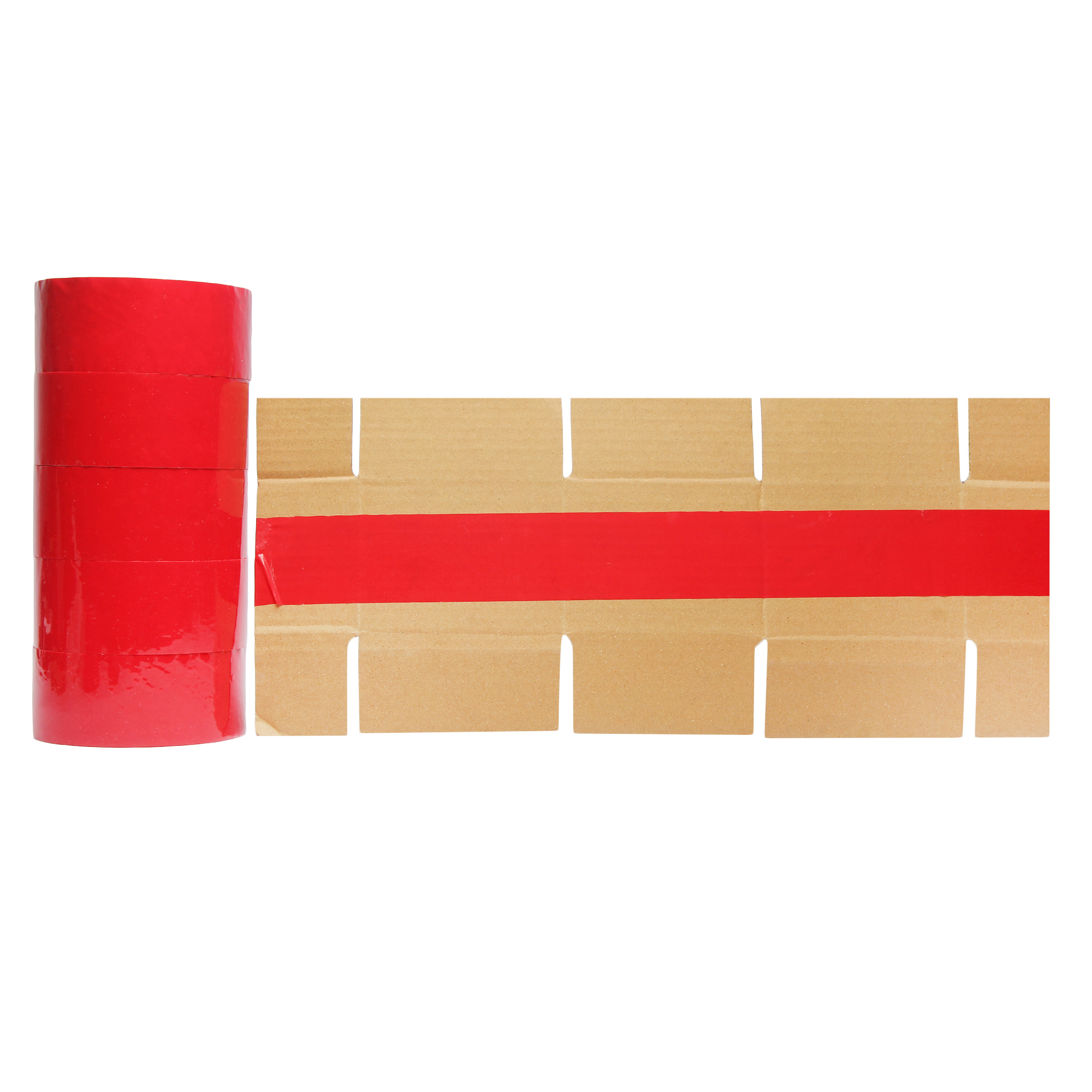 Red Colour Bopp Tape Length: 30 Mtr - 300 Mtr Meter (M)