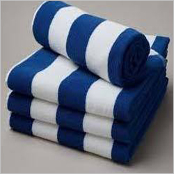 धारीदार स्नान तौलिया