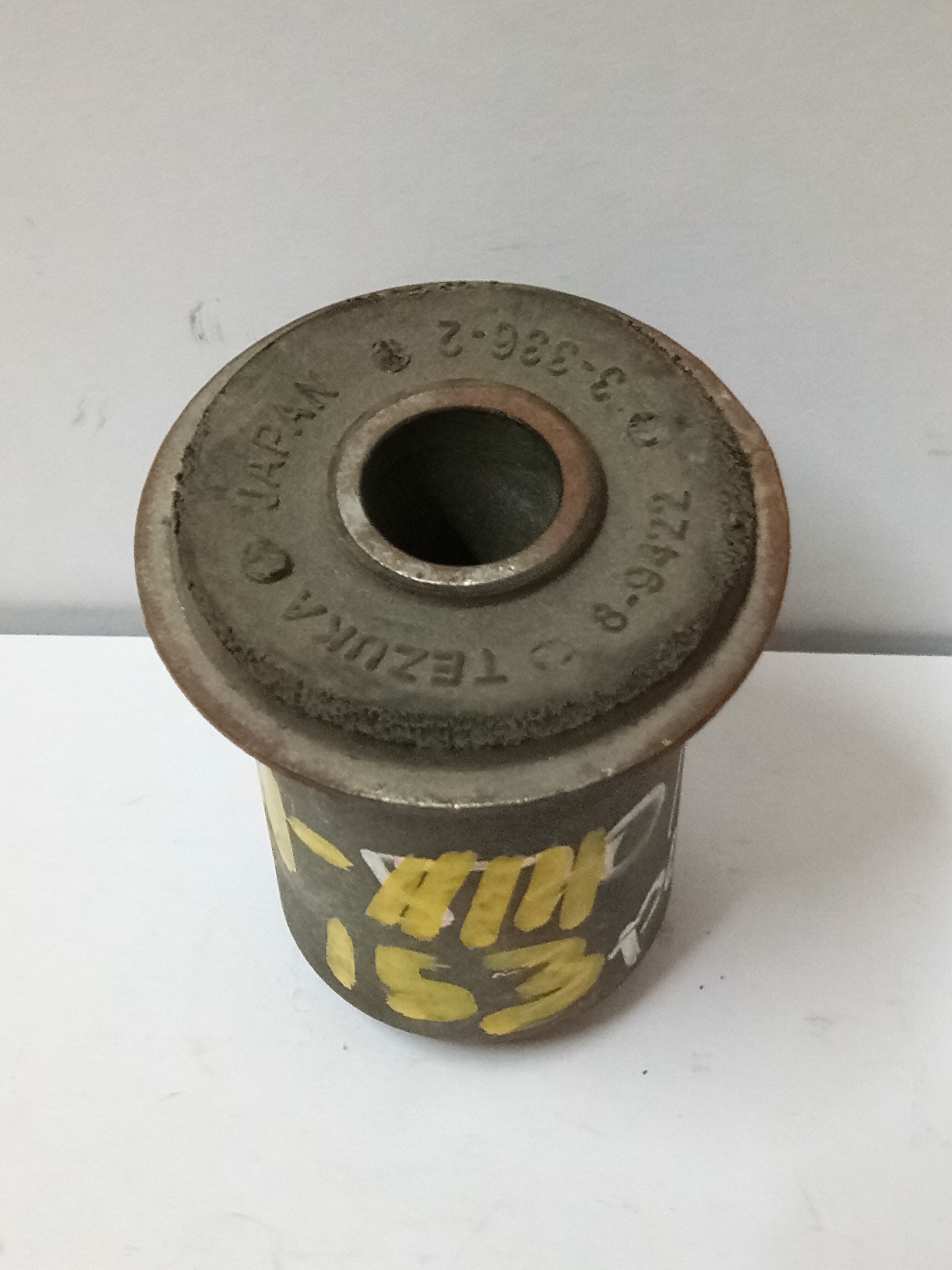 8-94223-336-2 Bushing Arm Lower Panther - Metal And Rubber, 38x168x35 Mm, Grey Color, Smooth Finish, 100g Weight, 1 Year Warranty