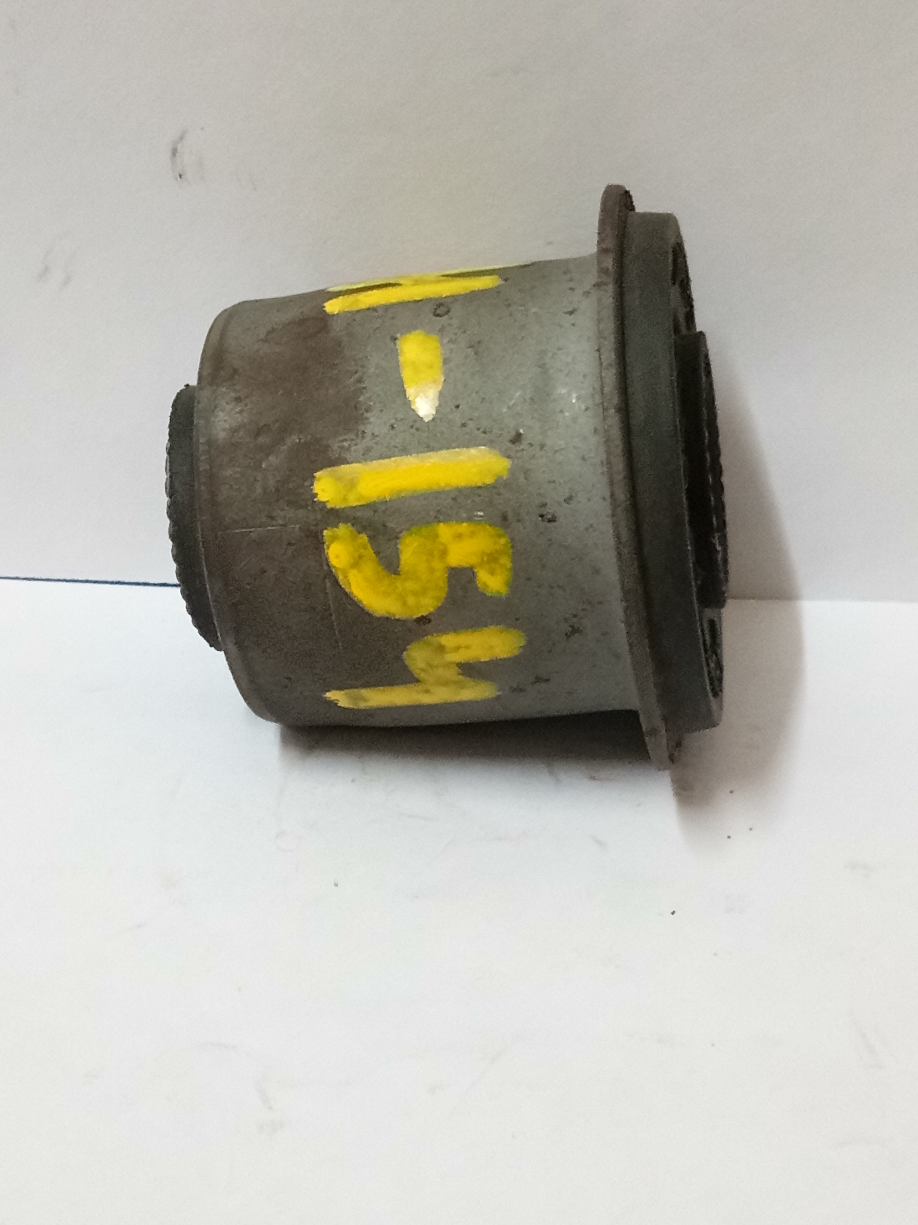 8-94408-840-3 Bushing Arm Upper Panther - Rubber & Metal Material, 100 Grams Weight, Grey Color, Smooth Finish | 2-year Working Life, 1-year Warranty, Shot Blast Surface Treatment