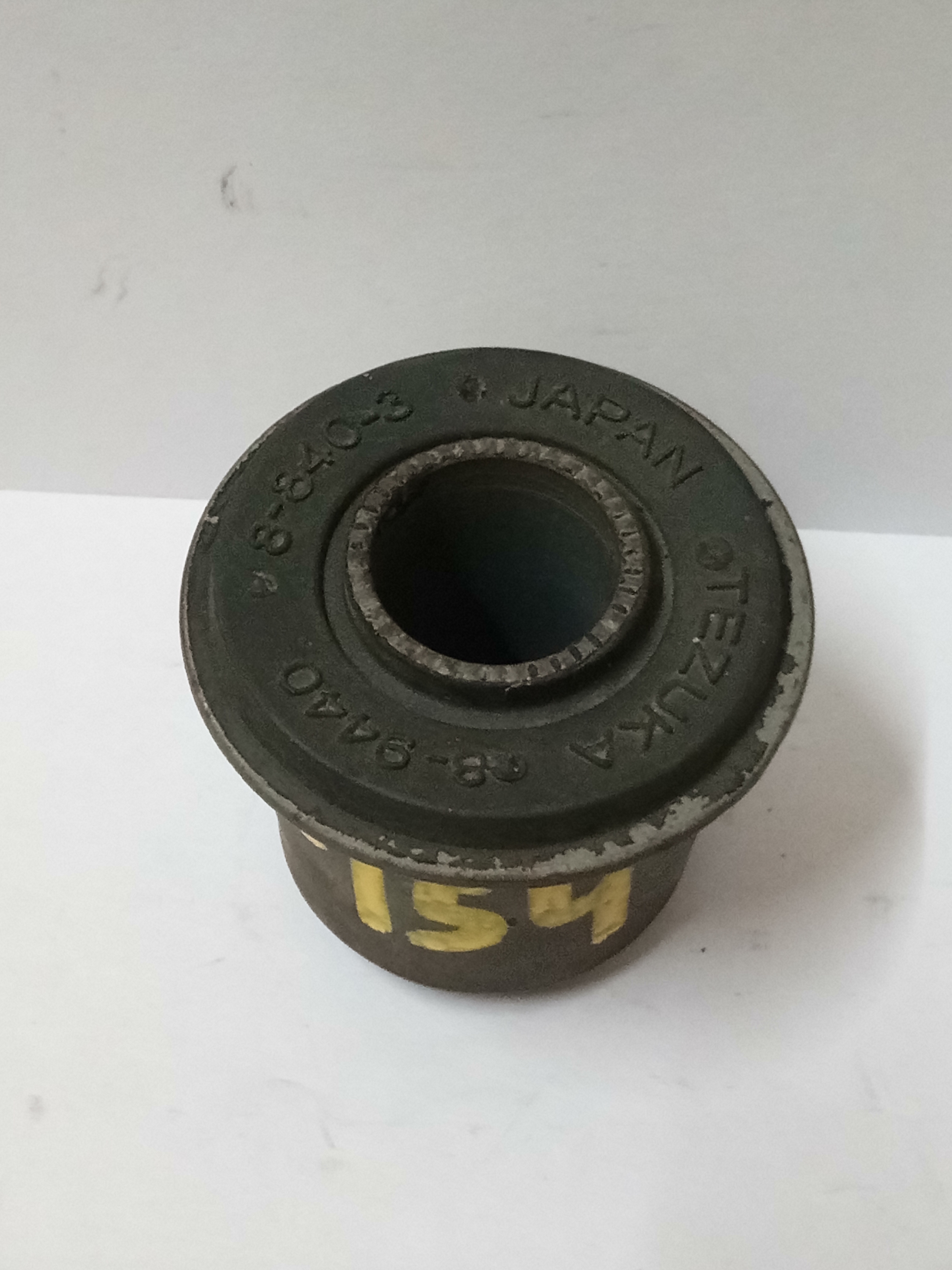 8-94408-840-3 Bushing Arm Upper Panther - Rubber & Metal Material, 100 Grams Weight, Grey Color, Smooth Finish | 2-year Working Life, 1-year Warranty, Shot Blast Surface Treatment