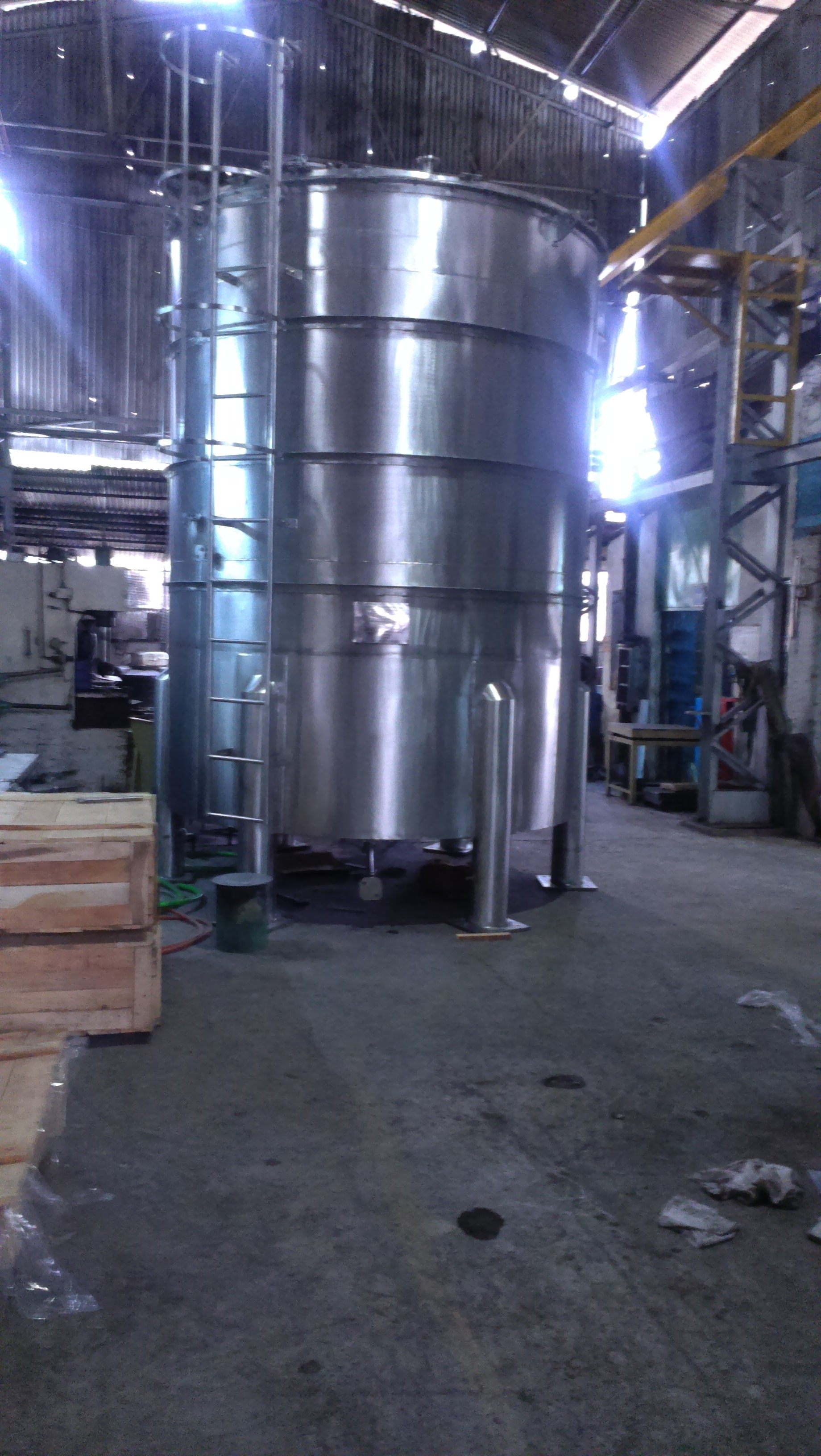 Ss Storage Tanks Application: In Process On Batch Making