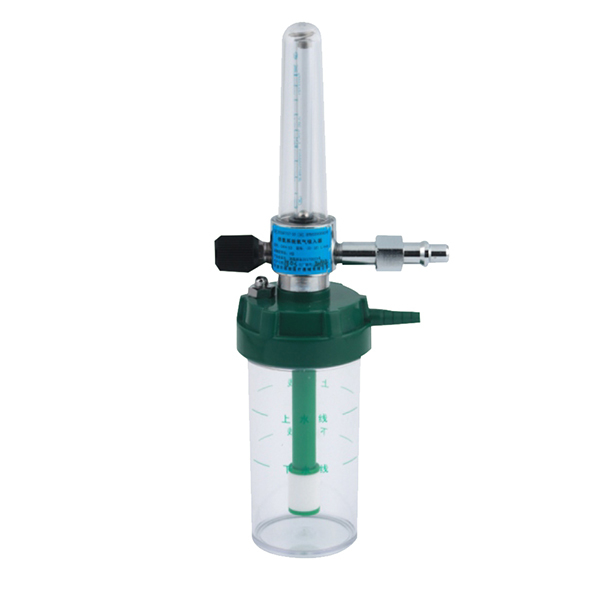 Oxygen Flow Meter - Anodized Aluminum/chrome Plated Brass Body, 0-15l/min Flow Rate, 0.6 Mpa Input Pressure, 0.2-0.3 Mpa Output Pressure, Automatic Safety Valve At 0.35±0.05 Mpa