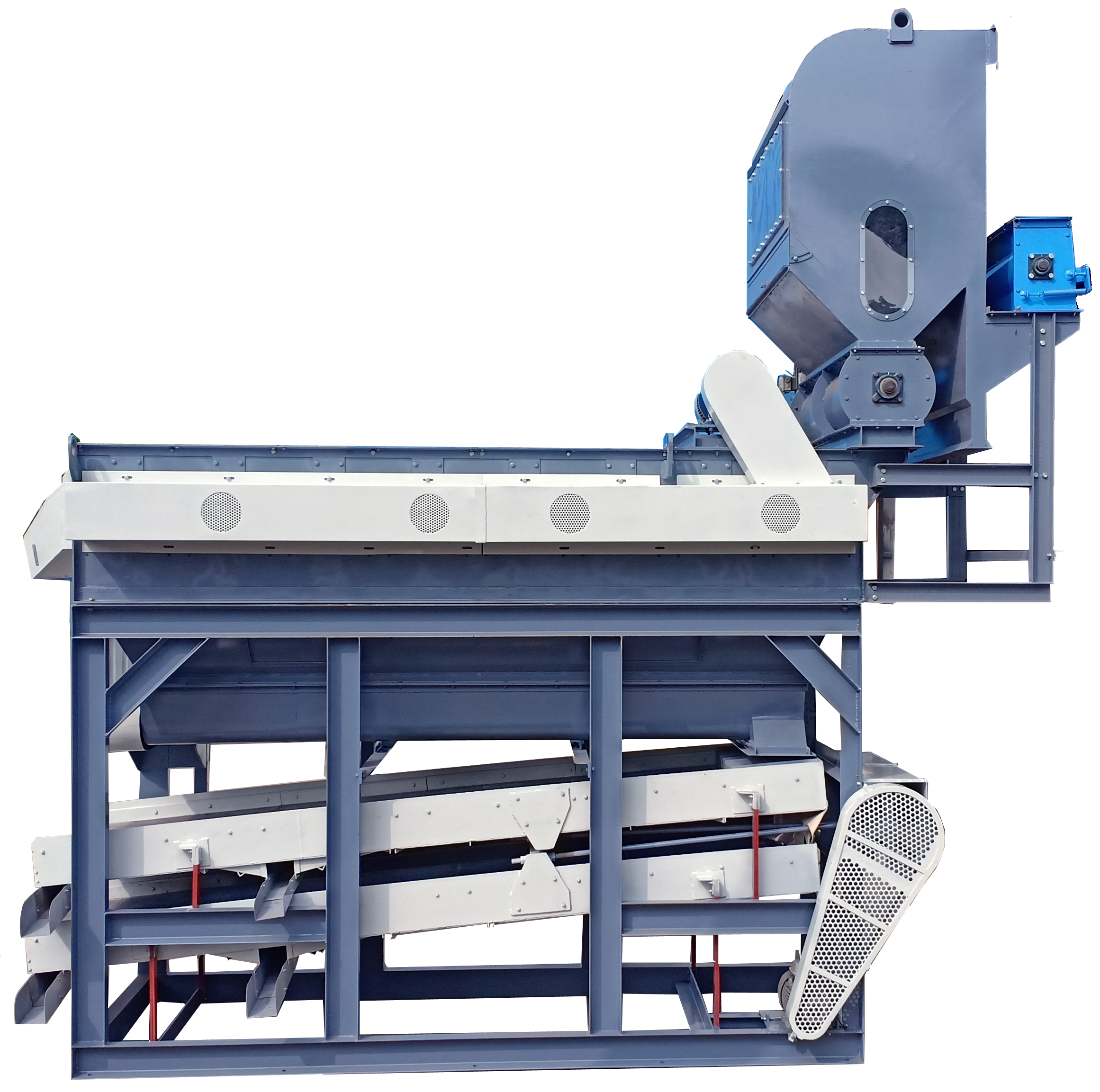 Roll And Basket Seed Cleaner