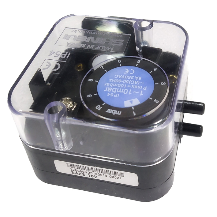 Shineui Pressure Switch - Saps 10v | Black, New, Ideal For Industrial Usage