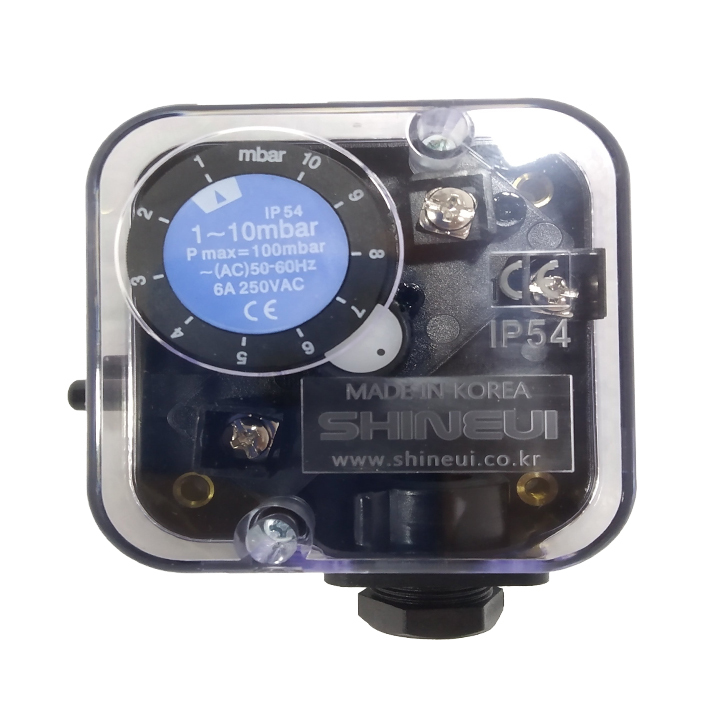Shineui Pressure Switch - Saps 10v | Black, New, Ideal For Industrial Usage