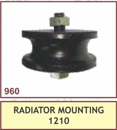 मेटल रेडिएटर माउंटिंग 1210