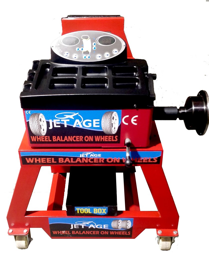 Computerized Wheel Balancer - Hand Spin