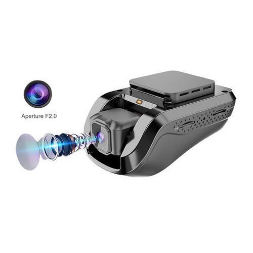 JC100 GPS Tracking Dash Camera - Full HD 1080P, 533MHz Frequency, 12-24V Automotive Compatible, Photo Viewer Function