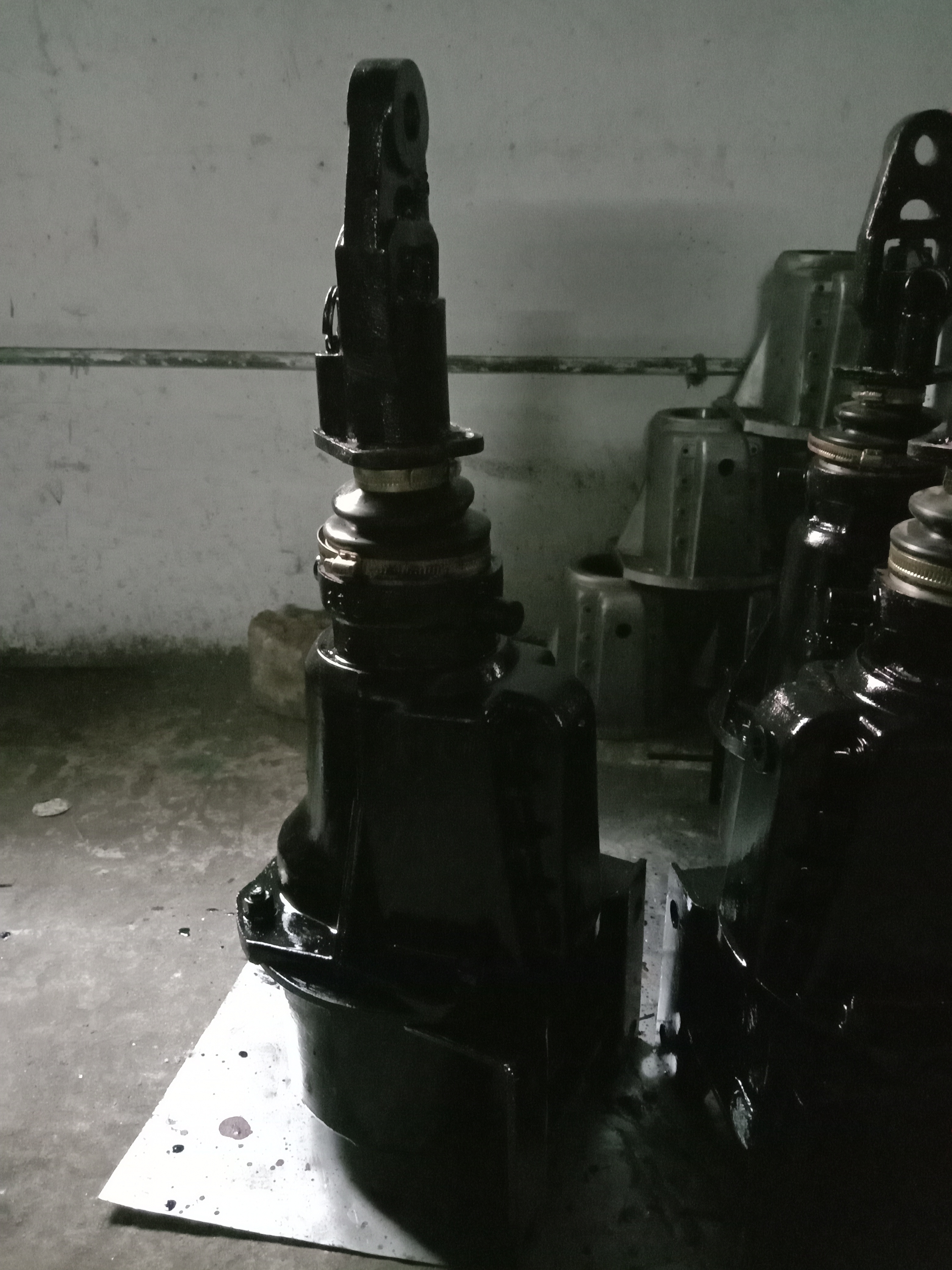 Bogie Mounted Brake Cylinder - Color: Black