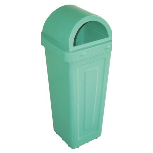 80 लीटर डोम लिड वेस्ट बिन (रोटो मोल्डेड डस्टबिन) आवेदन: पार्क के लिए