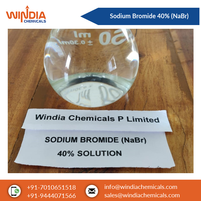 Sodium Bromide (Nabr) 40% Solution Application: Industrial