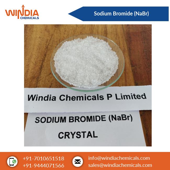 Sodium Bromide (Nabr) Large Crystal Application: Medicine