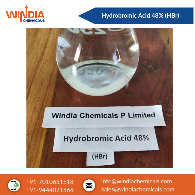 Hydrobromic Acid (Hbr) 48% Application: Industrial